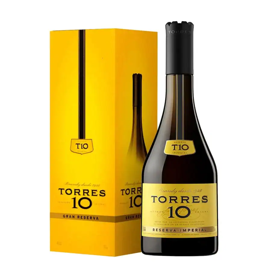 BRANDY TORRES 10 RESERVA IMPERIAL 38° 700 ML