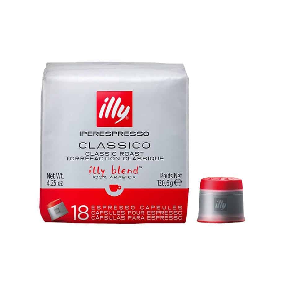 CAFÉ ILLY IPERESPRESSO 18 CÁPSULAS TOSTADO CLÁSICO
