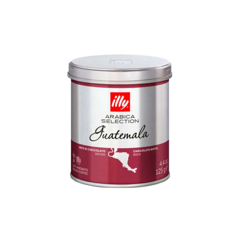 CAFÉ ILLY MOLIDO ARABICA SELECTION GUATEMALA LATA 125 GR
