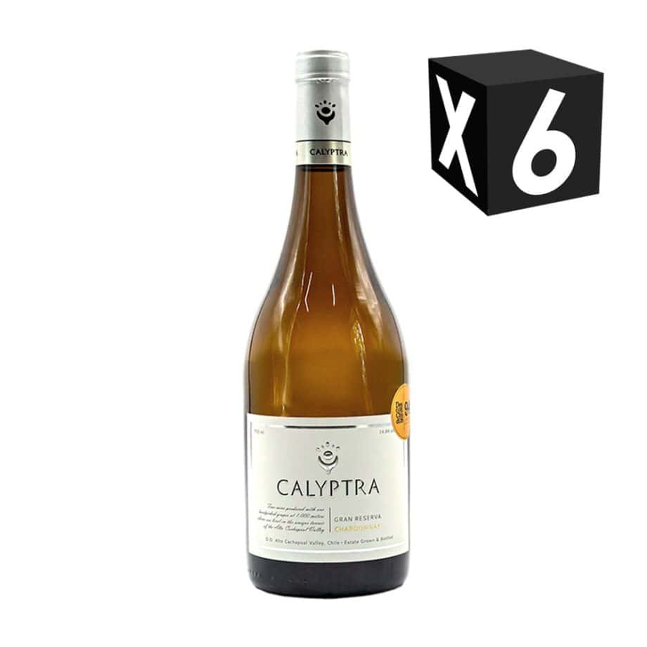 CAJA X6 - CALYPTRA GRAN RESERVA CHARDONNAY