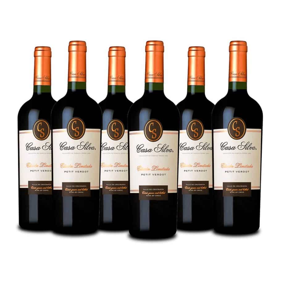 CAJA X6 - CASA SILVA EDICIÓN LIMITADA GRAN RESERVA PETIT VERDOT