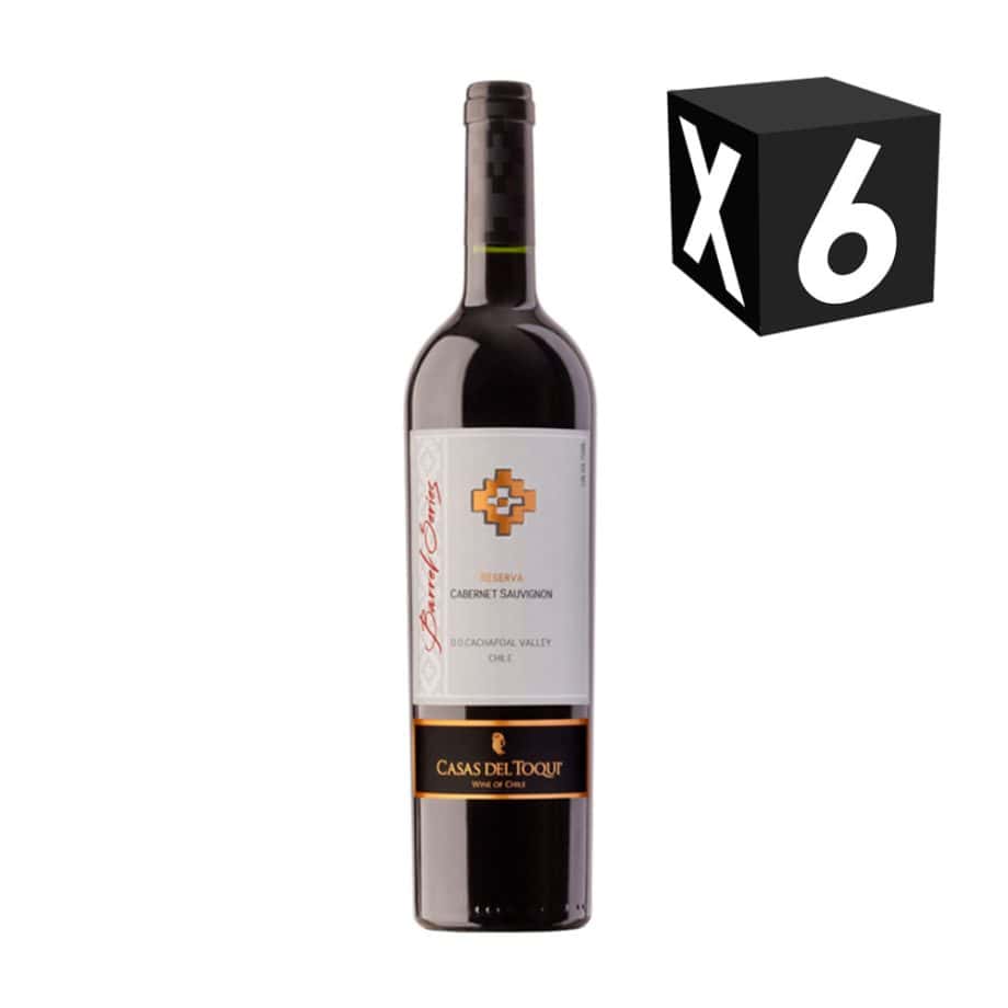 CAJA X6 - CASAS DEL TOQUI RESERVA CABERNET SAUVIGNON