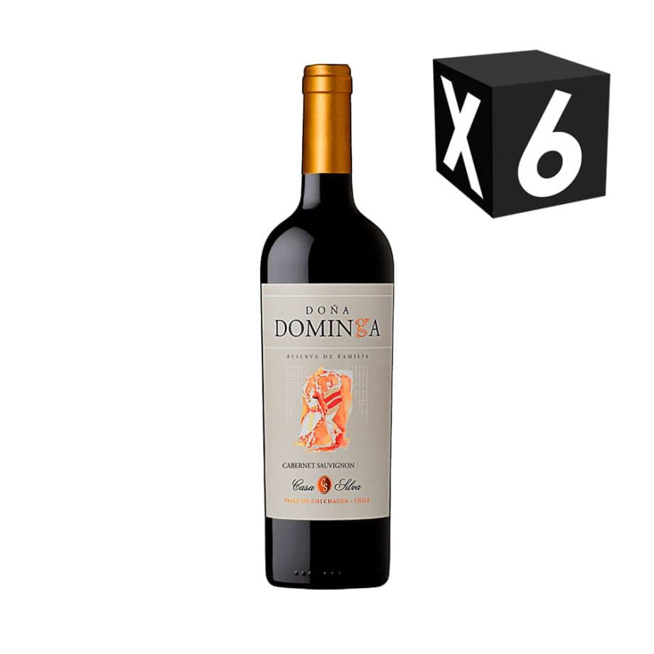 CAJA X6 - DOÑA DOMINGA  RESERVA CABERNET SAUVIGNON