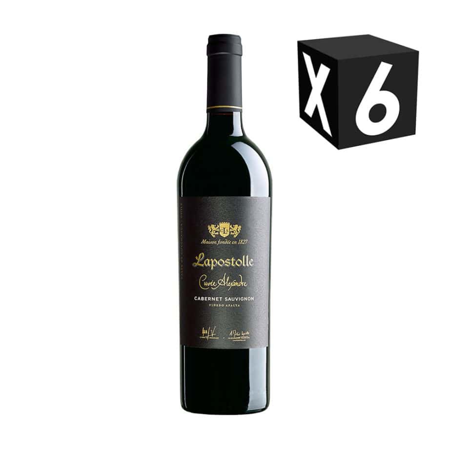 CAJA X6 - LAPOSTOLLE CUVEE ALEXANDRE PREMIUM CABERNET SAUVIGNON