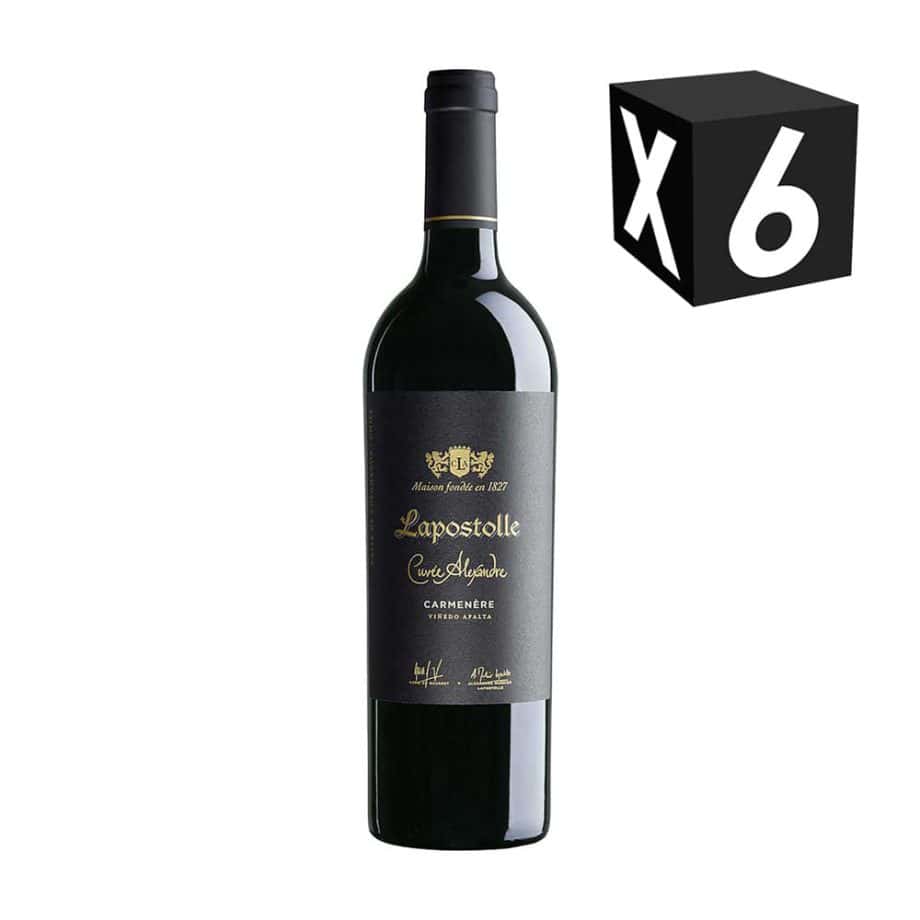 Caja X6 - Lapostolle Cuvee Alexandre Premium Carmenere