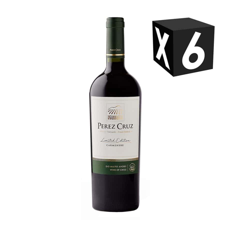 CAJA X6 - PEREZ CRUZ LIMITED EDITION CARMENERE