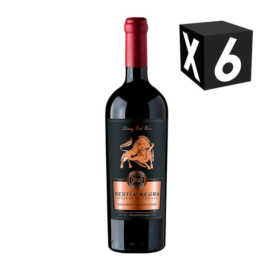 CAJAS X6 - BESTIA NEGRA FAMILY RESERVE CABERNET SAUVIGNON