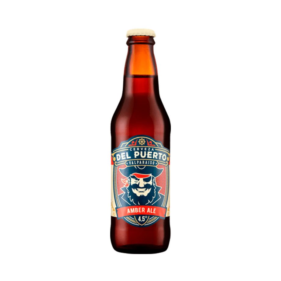 CERVEZA DEL PUERTO AMBER ALE 330ML