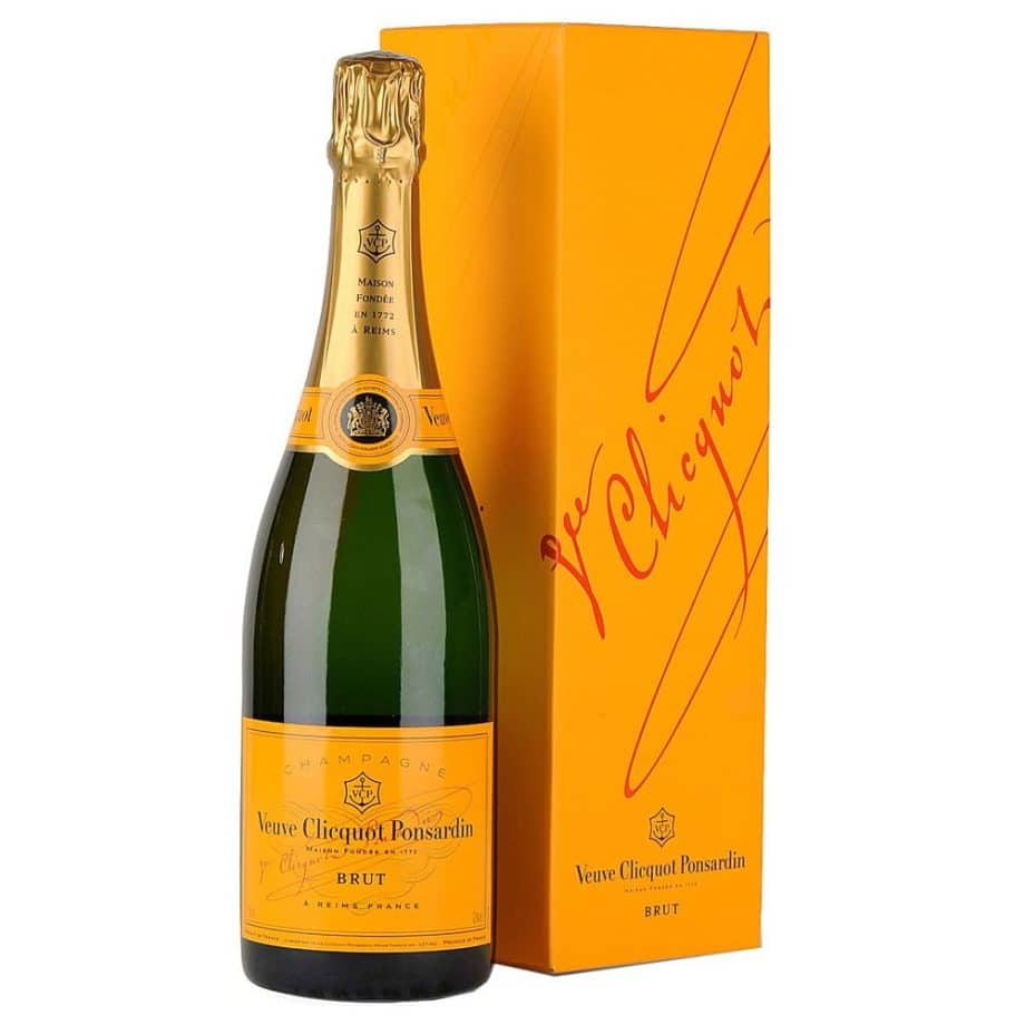 CHAMPAGNE VEUVE CLICQUOT BRUT YELLOW LABEL