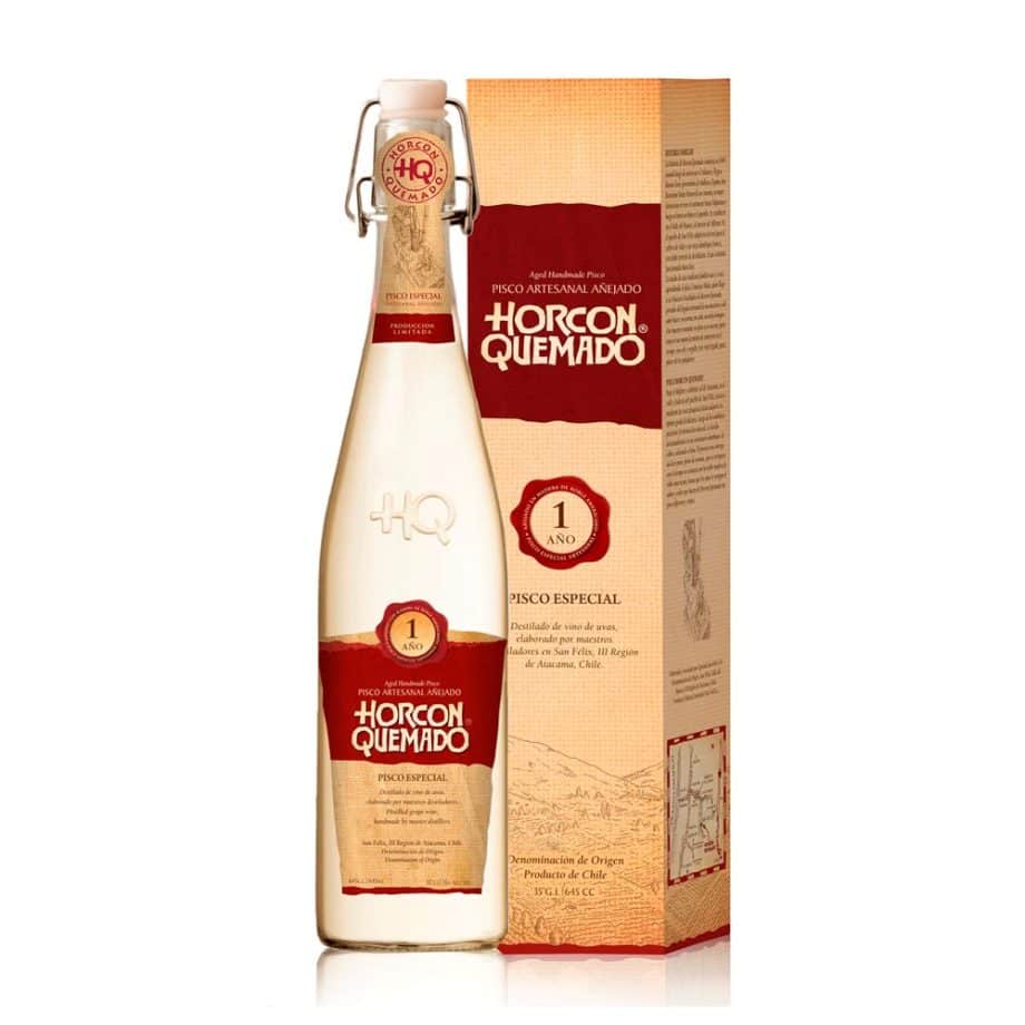 PISCO HORCON QUEMADO 1 AÑO