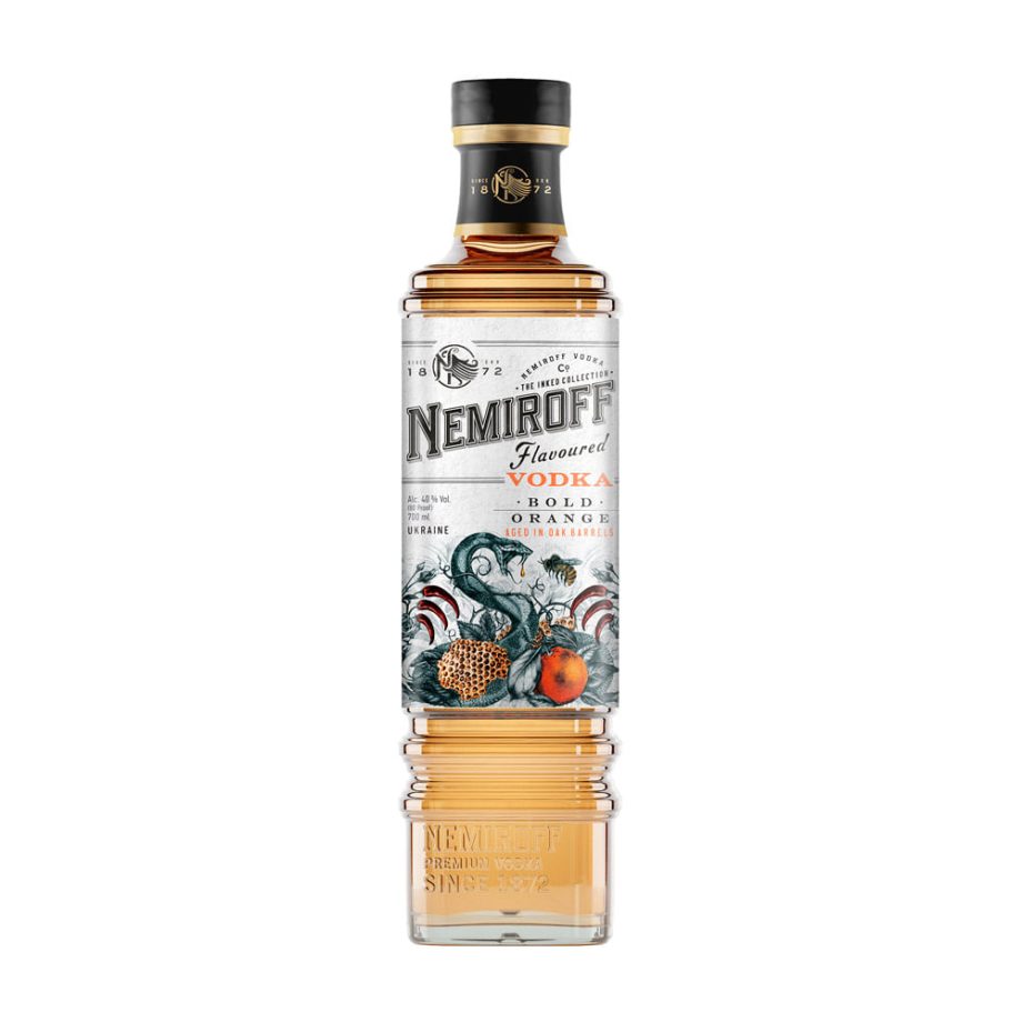 VODKA NEMIROFF BOLD ORANGE 700ML