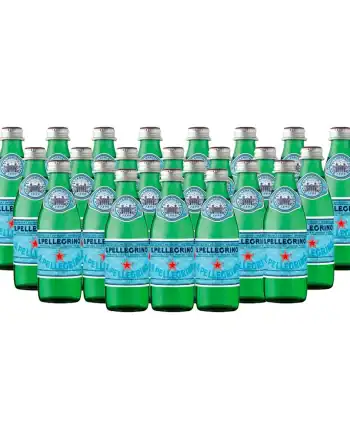 AGUA S. PELLEGRINO SPARKLING BOT 250 ML VIDRIO (24 UNIDADES)