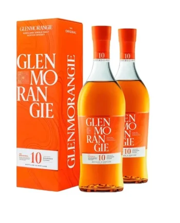2X GLENMORANGIE THE ORIGINAL 10 YEARS OLD