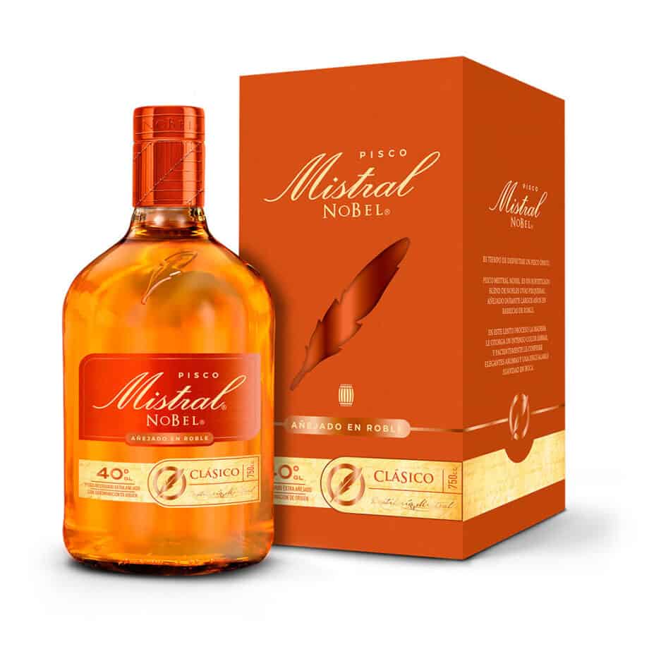 PISCO MISTRAL NOBEL 40°