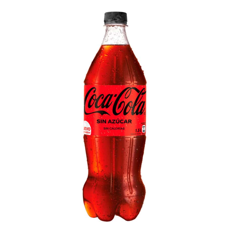 COCA-COLA SIN AZÚCAR  1,5 LT
