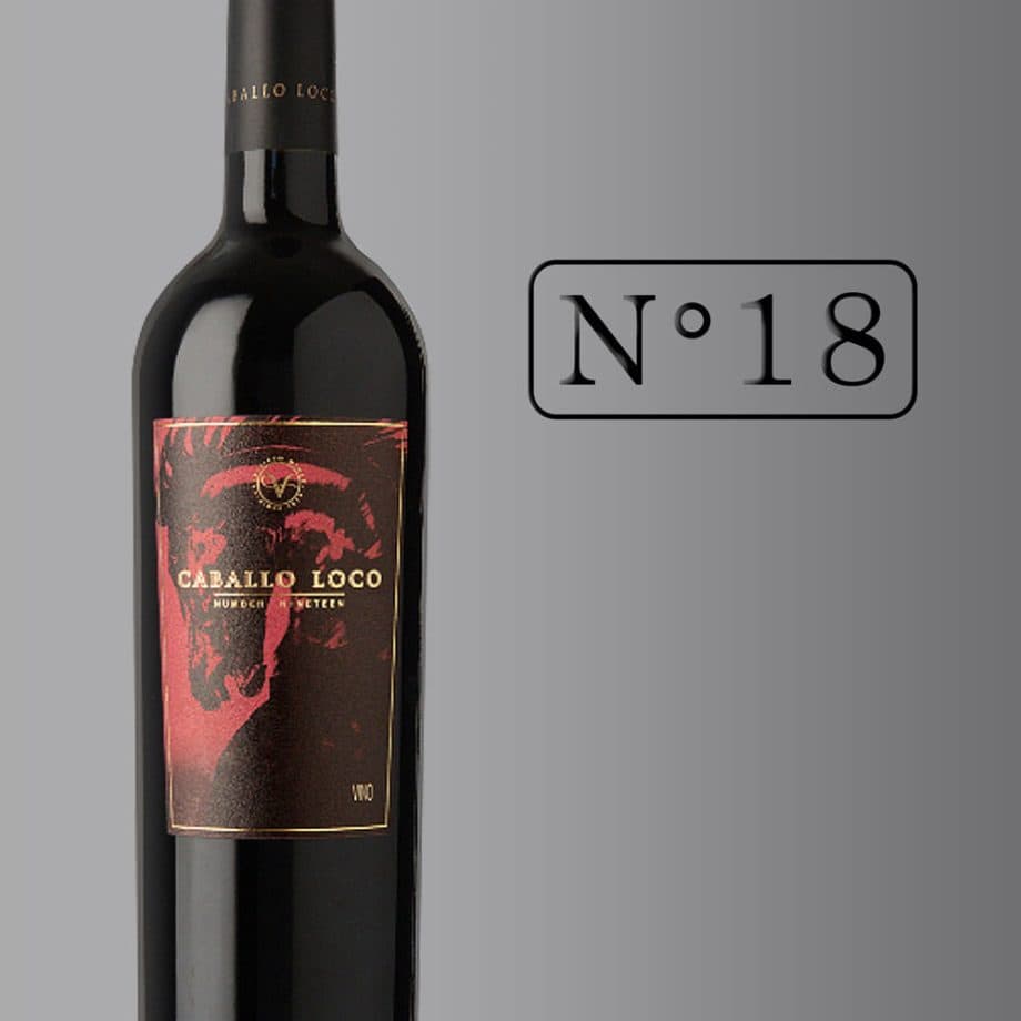 CABALLO LOCO NUMERADO ICONO N° 18 RED BLEND