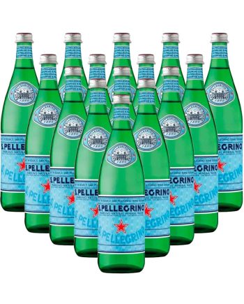 S. PELLEGRINO SPARKLING 750ML VIDRIO (15 UNIDADES)