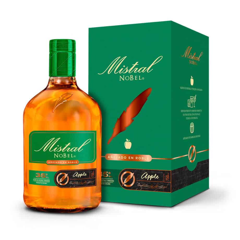 PISCO MISTRAL NOBEL APPLE 35°