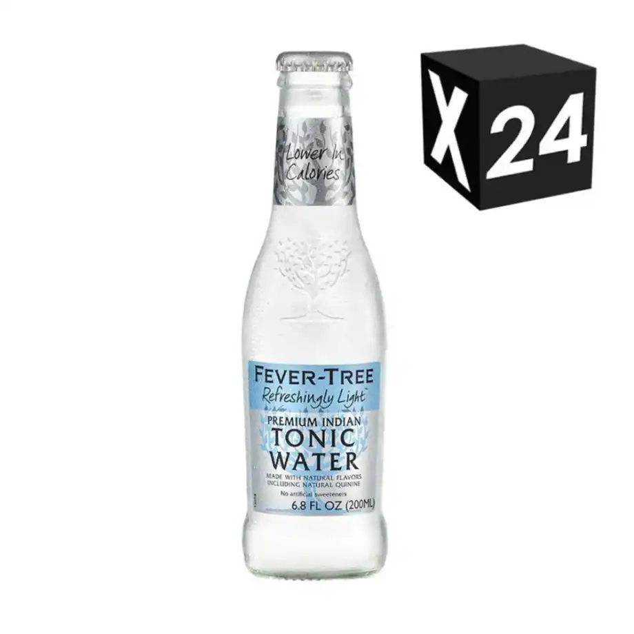 PACK X24 - FEVER TREE TÓNICA LIGHT 200 ML