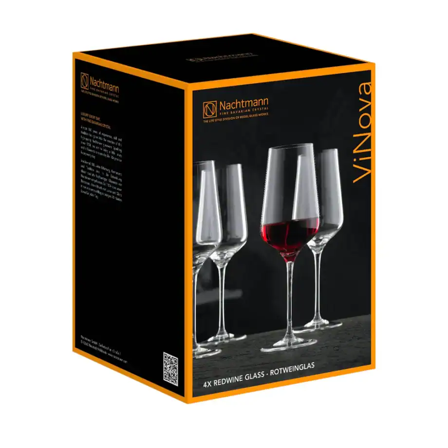 VINOVA RED WINE SET 4 COPAS