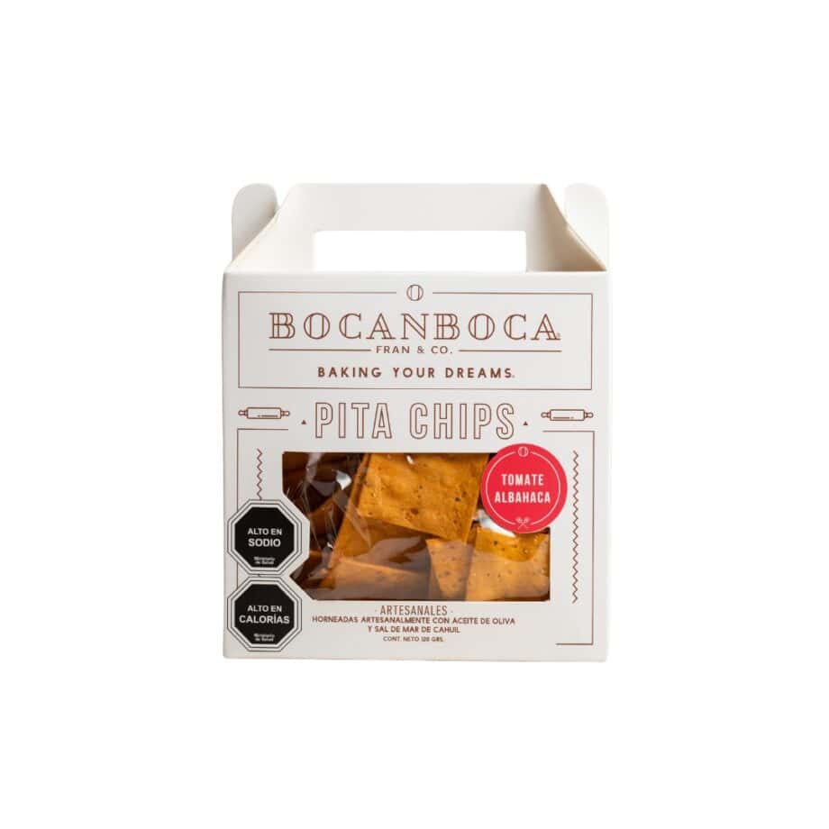 Galletas Bocanboca Tomate Albahaca 120 Gr