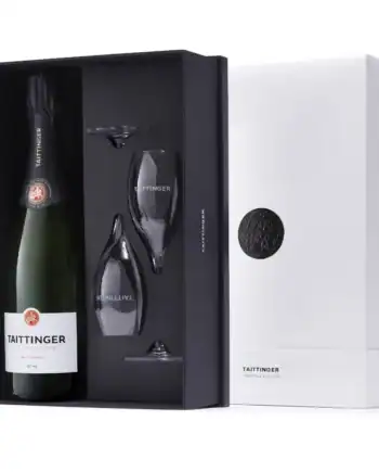 Champagne Taittinger Brut Reserve + 2 copas
